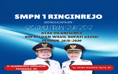 Selamat dan Sukses atas Pelantikan Bupati dan Wakil Bupati Kediri