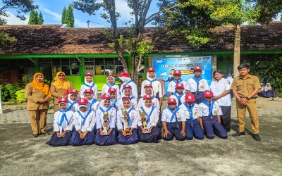 SMPN 1 Ringinrejo Raih juara II Umum Jumbara PMR Madya