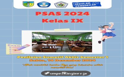 Selamat Melaksanakan Penilaian Sumatif Akhir Semester Ganjil